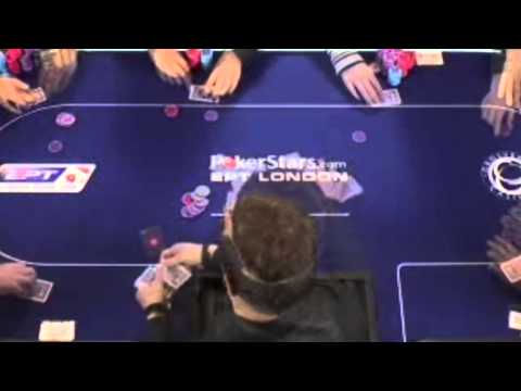 Ike Haxton on railing High Stakes