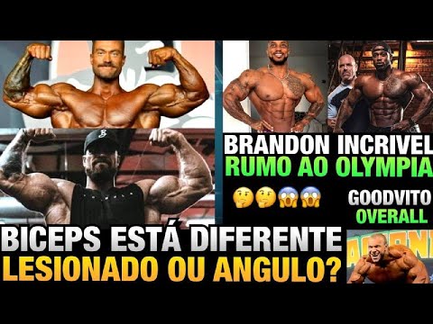 CBUM ROMPEU SEU BICEPS ?? DIFERENÇA NOS BRAÇOS É COMENTADA PELOS GRINGOS  + BRANDON E GOODVITO