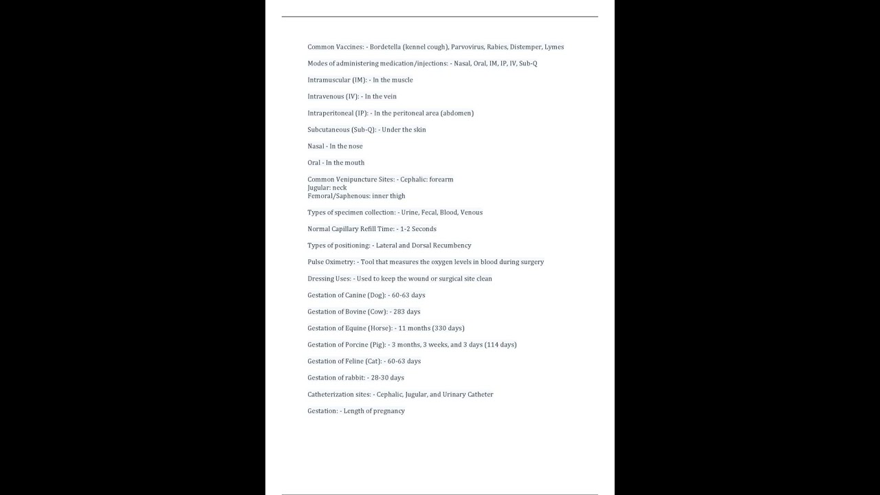 Veterinary Assistant Certification Test Questions And Answers With Complete Solution