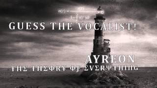 Guess the vocalist 2 - Ayreon Theory of Everything