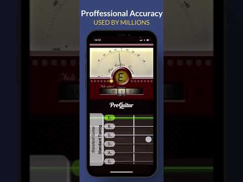 Pro Guitar Tuner Video