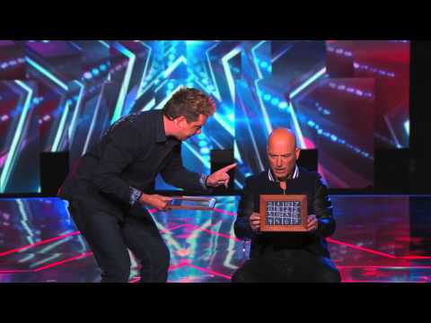 Mike Super freaks out Howie with number magic on AGT America's Got Talent - Super Magician