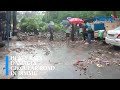 Heavy Rain Damages Circular Road In Jammu