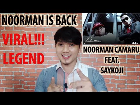 VIRAL LEGEND IS BACK!!! NOORMAN CAMARU FEAT. SAYKOJI - LUPAKAN | REACTION ASYIK BENER