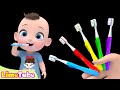 Let S Brush Our Teeth Finger Family Nursery Rhymes Kids Songs Kindergarten LimeAndToys