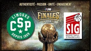 Limoges CSP - Strasbourg - Finale - Champion de France - Pro A