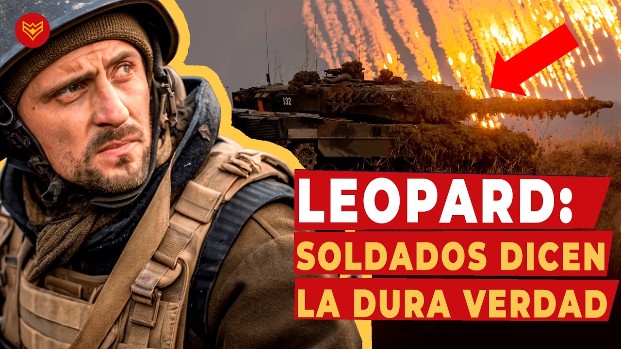 Tanque LEOPARD: Soldados Ucranianos Revelan la Dura Verdad Sobre las Armas Alemanas