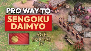 NEW Best Sengoku Daimyo Build Order Guide in AOE4