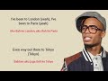 Nothin On You By B O B Ft Bruno Mars Lirik Terjemahan