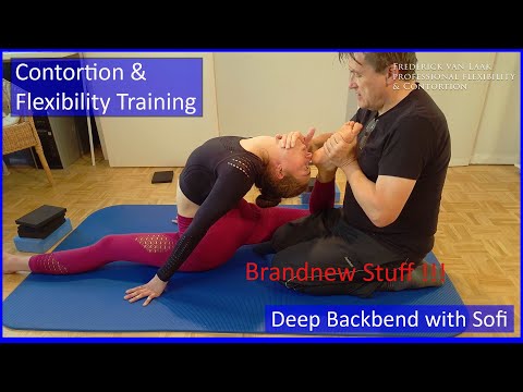 Contortion Training by Flexyart 218: splits with sofi - Also for Yoga, Poledance, Ballet, Dance