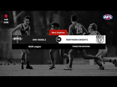 NAB LEAGUE 2019: Round 7 - GWV Rebels v Northern (Full Game)