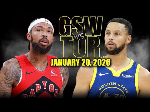 Golden State Warriors vs Toronto Raptors Full Game Highlights – January 20, 2026 | NBA Season