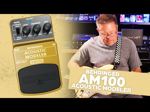 Behringer AM100 Acoustic Modeler 2000s - Brown image 6