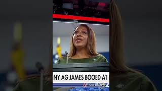AG Letitia James Hilariously BOOED By FDNY #black #trending #trump #entertainment#comedy#news#boule