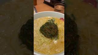 【ニラ豚骨ラーメン】　#asmr  #日高屋
