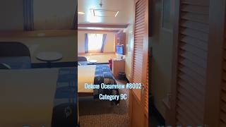 Deluxe Oceanview stateroom - Disney Fantasy #disneycruise #disneyfantasy #cruiseroomtour