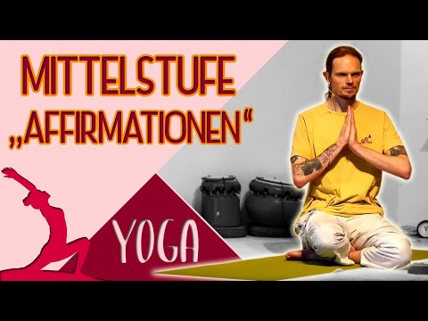 Yoga Mittelstufe "Affirmationen" mit Mahindra- Yoga Vidya Grundreihe - Live Online 09:15 - 07.02.21