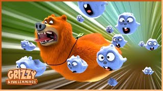 Outta the House ! 💨 Grizzy & the lemmings | 25' Compilation | 🐻🐹