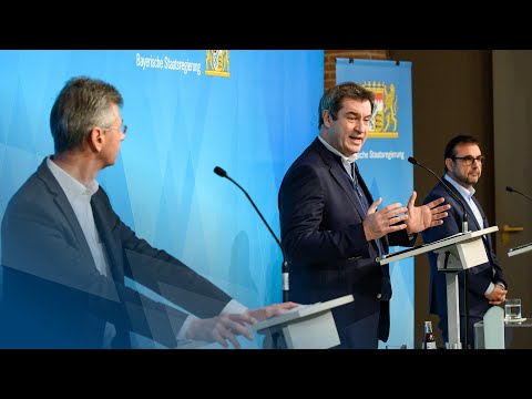 Video in Gebärdensprache: Pressekonferenz zur Corona-Pandemie (12. Januar 2021) - Bayern
