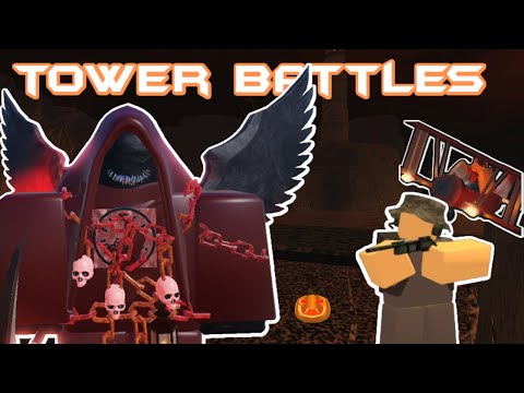 EASIEST SOLO HALLOWEEN STRATEGY! Roblox Tower Battles! (EASIEST METHOD)