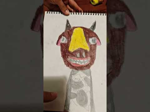 Los dibujos de Emi, inspirados en mascaradas de Santa Cruz, Guanacaste, dale like 👍