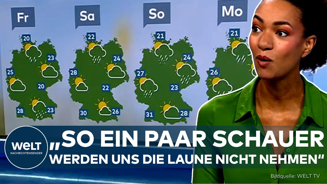 WETTER DEUTSCHLAND: Kaltfront im Anmarsch! Jetzt ziehen Regenwolken von der Nordsee ins Landesinnere