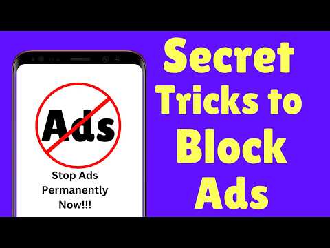 Secret Tricks To Block Ads on Android Phone Without Any App!!