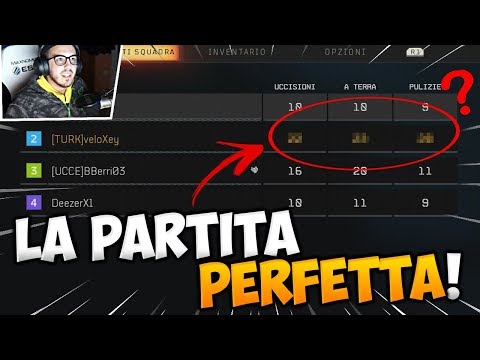 LA PARTITA PERFETTA!