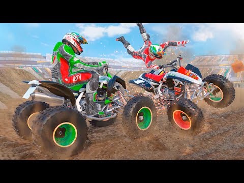 Xtreme Quad Bike Demolition Derby Racing Stunts Game