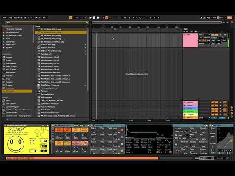 How To Make An Acid Bassline In 1 Minute Using STING!64 In Ableton Live