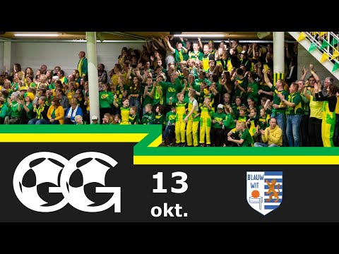 Groen Geel/IJskoud de Beste 1 - Blauw-Wit 1 (oefenwedstrijd)
