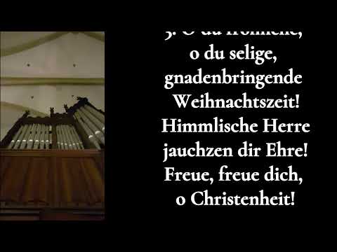 zur Einstimmung: Hl. Abend 2019: GL 238 - Oh du fröhliche (Schlusslied und Nachspiel) - mit Liedtext