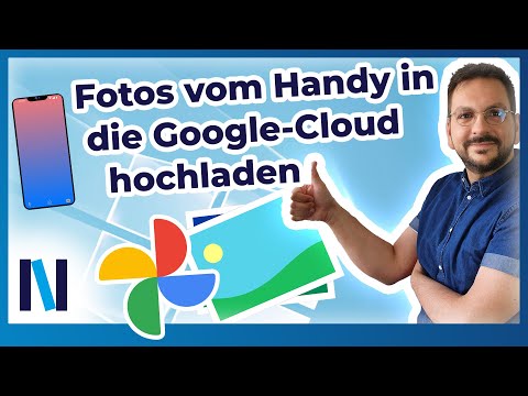 Fotos vom Android-Smartphone in die Google Fotos-App hochladen & in der Cloud Google Drive sichern!