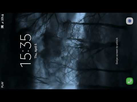 Lightning Storm Live Wallpaper Video