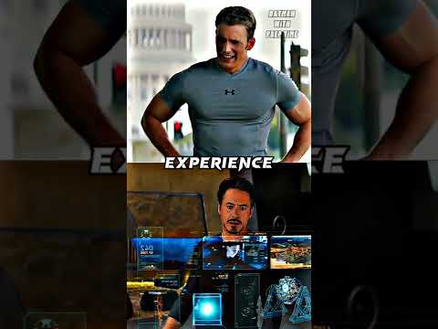 Steve Rogers vs Tony Stark (No suits, weapons, gadgets, etc...) #shorts