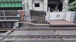 (車窓)　E7系 かがやき508号東京行き　上野～東京走行動画