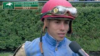 Hit Show wins the 2025 Hagyard Fayette (G3)