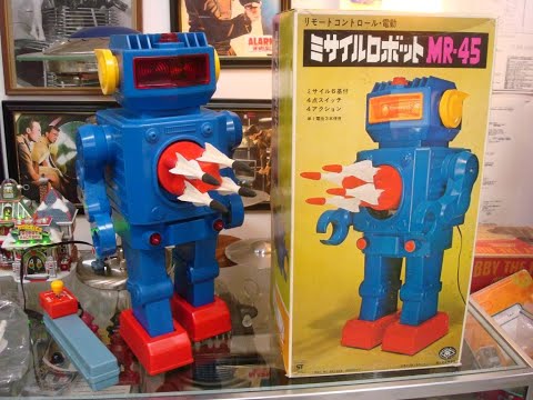 MR-45 Missile Space Robot Japan 1970's. This giant robot will put your eye out !