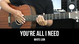 Download lagu You're All I Need - White Lion | EASY Guitar Tutorial with Chords / Lyrics - Guitar Lessons mp3 Download lagu You're All I Need - White Lion | EASY Guitar Tutorial with Chords / Lyrics - Guitar Lessons mp3