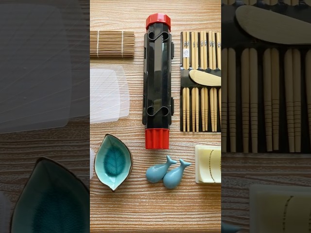 Vídeo relacionado con UMAI Set de Sushi | Incluye 2 Pares de Palillos Japoneses Reutilizables + 2 Cuencos de Soja + 2 Soportes Cerámicos | Ideal Para Comida China y Sushi | Presentado en Estuche Elegante de Almacenamiento