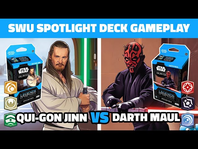 Vídeo relacionado con Fantasy Flight Games - Star Wars: Unlimited Trading Card Game Legends of the Force Darth Maul SPOTLIGHT DECK - Ready-to-Play 50-Card Deck with Exclusive Cards, Ages 12+, 2+ Players, 20 Minute Playtime