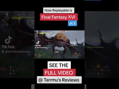 How Replayable is Final Fantasy XVI? pt.3 #ff16 #ffxvi