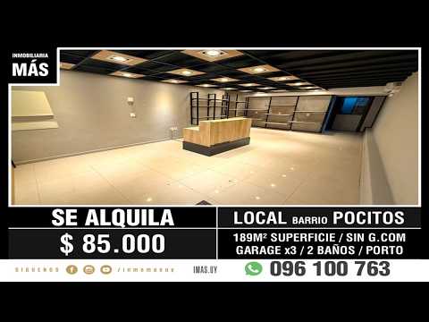 Video de YouTube - Local Comercial Alquiler Pocitos Nuevo Montevideo iMas.uy P