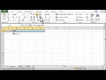Excel 2010: How To Merge and Center Cells - Tutorial Tips and Tricks