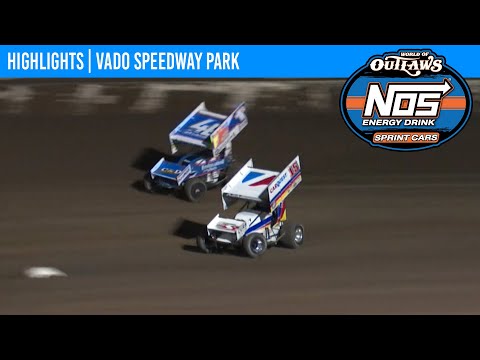 World of Outlaws NOS Energy Drink Sprint Cars | Vado Speedway Park | September 5, 2025 | HIGHLIGHTS