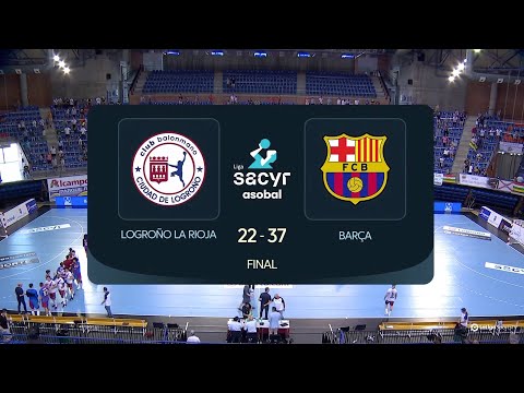 Logroño La Rioja - FC Barcelona | Liga ASOBAL Spain | Full Match Highlights 11.9.2021