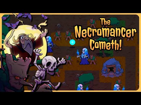 New MAZING Roguelike Tower Defense - The Necromancer Cometh!
