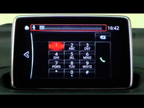 Mazda3. Modelo 2014. Sistema de órdenes vocales