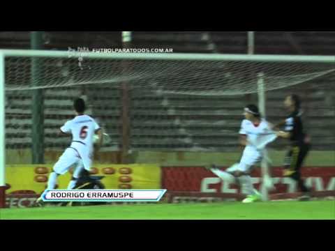 Gol de Erramuspe.Huracán 1 Almirante 1. Fecha 33. B Nacional. FPT
