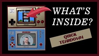NEW GAME & WATCH | Super Mario Bros. | Teardown & What's Inside